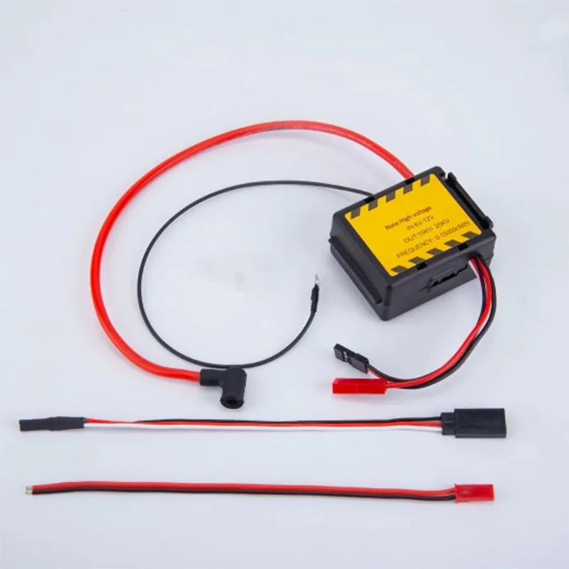 6V-12V Single-cylinder Gasoline Igniter CDI Model Engine with Methanol To Gasoline Engine Igniter