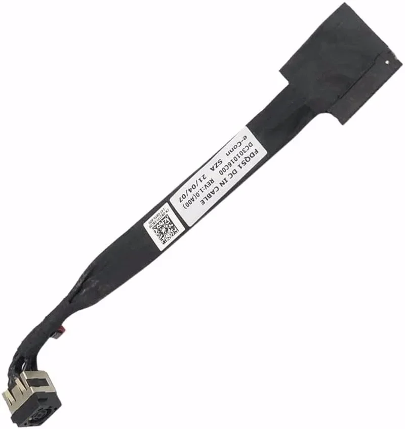 DC in Power Jack Cable Replacement for Dell Alienware M15 R3 M15 R4 FDQ51 N2TFJ 0N2TFJ DC301016C00