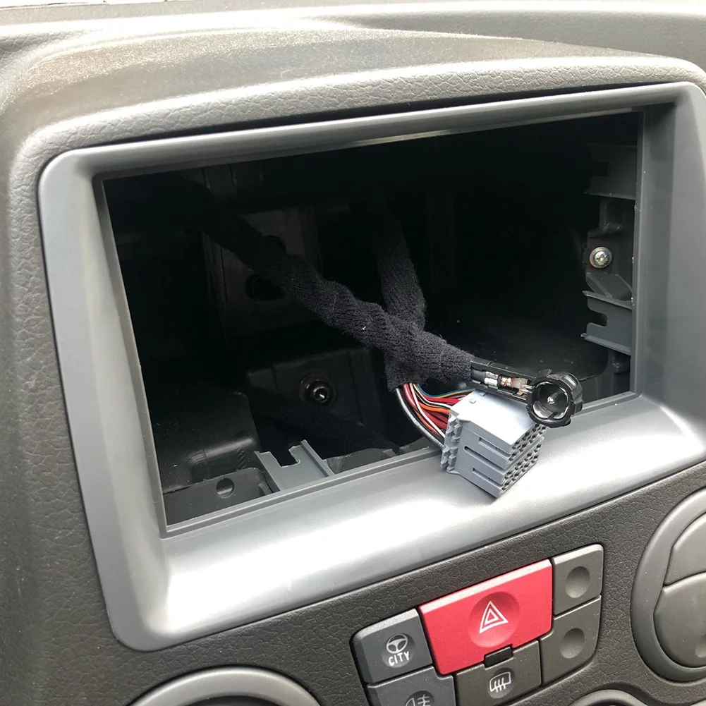 7 Inch 2 Din Car Stereo Radio Fascia Audio MP5 Installation Dash Adapter Frame Panel For 2003-2012 FIAT PANDA-A91R