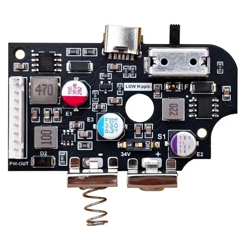 Exquisite-2X USB-C Power Board Replacement PCB Board Power Switch Motherboard High Quality Accessory For SEGA Game Gear GG Conso view 2