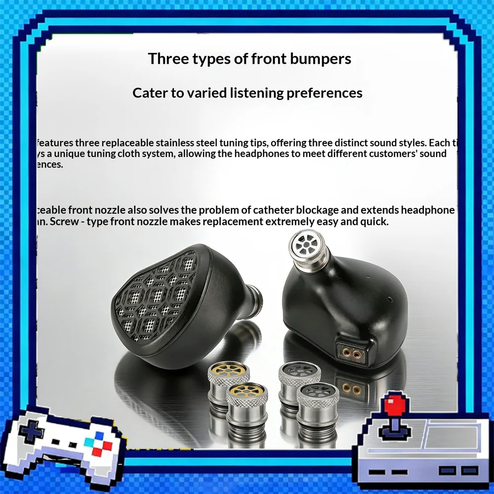 KEFINE Arnar 14.5mm Planar Knowles BA Hybrid In-Ear Earphones Detachable Cable HiFi IEM For Gifts
