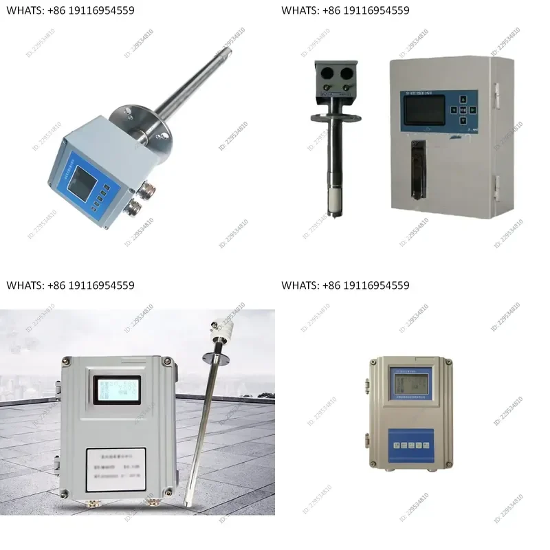 1pcs High Temperature Zirconia Oxygen Analyzer for Boiler Flue Gas Extraction Type with LCD Digital Display Industrial O2