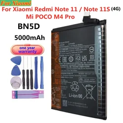 BN5D Phone Battery For Xiaomi Redmi Note M4Pro M4 Pro 4G / 11S 11 S 4G 5000mAh Battery Bateria Batteries