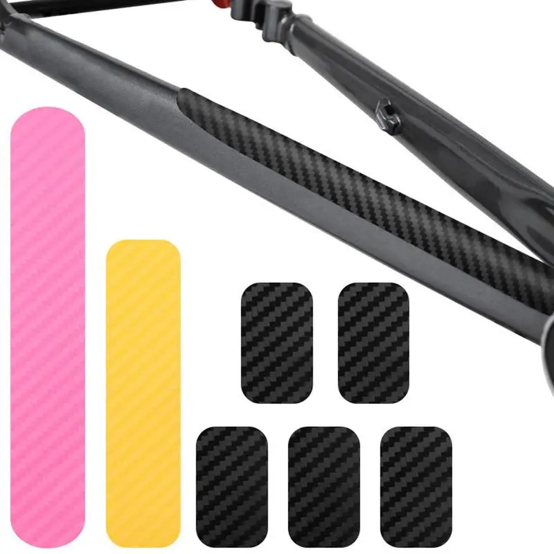 Pegatina de protección para cuadro de bicicleta, pegatina antiarañazos para cadena de bici de montaña y carretera, BMX