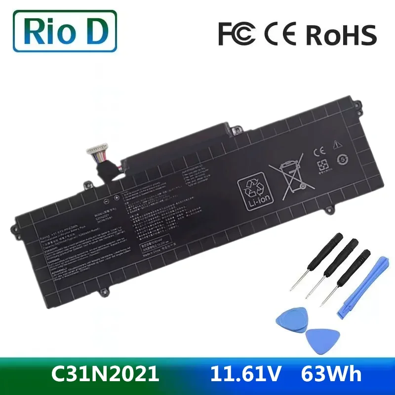 Imagem -01 - Bateria do Portátil para Asus Zenbook14xoled Um5401 qa Ux5400 ea Egux5400e Up5401e Um5401 Ux5401 Ux5400 Ux5401z C31n2023 bateria do portatil para asus zenbook14xoled um5401 qa ux5400 ea egux5400e up5401e um5401 ux5401 ux5400 ux5401z c31n2023 01