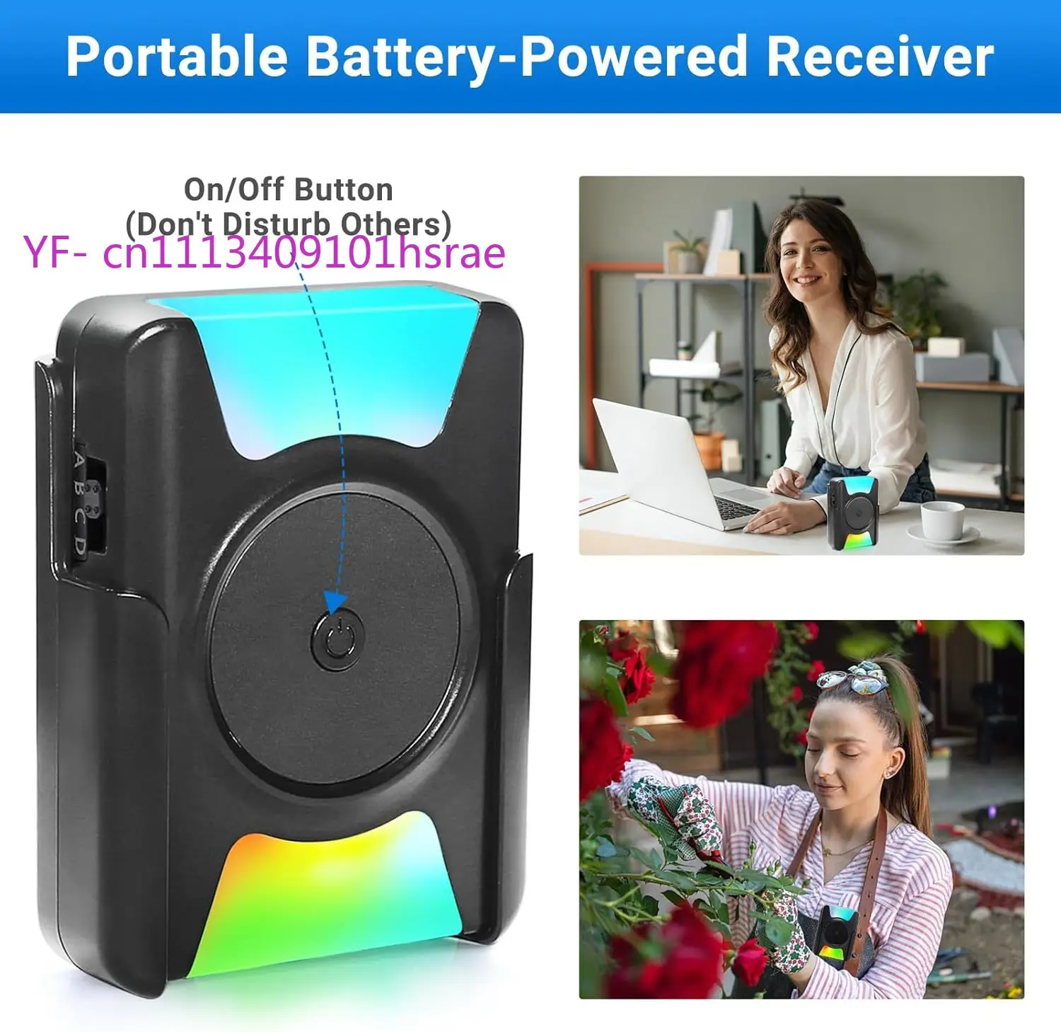 Wireless Calling Pager System Vibrating Flash Reminder Restaurant Guest Service Paging System