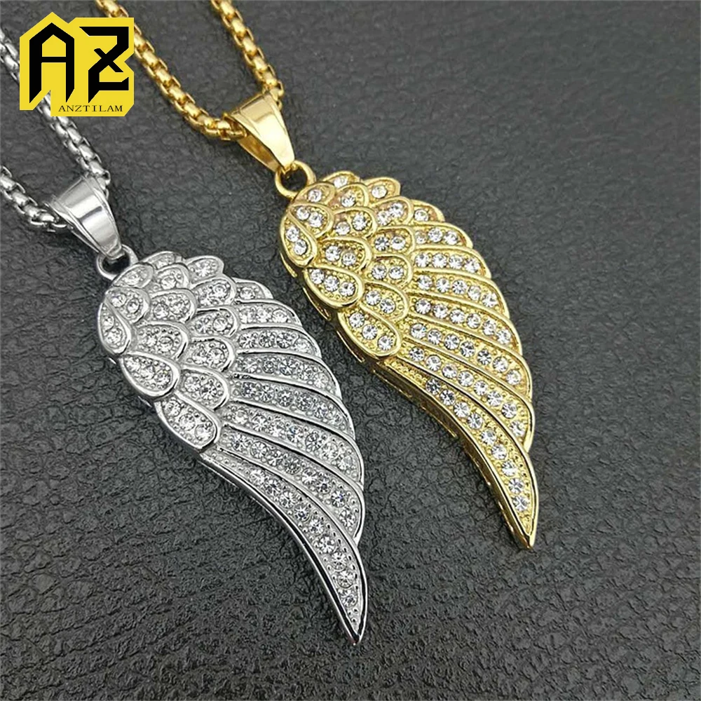 

Anztilam Круглый кулон в виде льва, не выцветает, кулон со льдом из нержавеющей стали 316L с длинной цепочкой, ожерелья для мужчин, ювелирные изделия в стиле хип-хоп