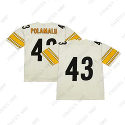 2024 Newest Arrival Summer Polamalu Steelers Legacy  Rugby Jersey #43 Training Jersey Rugby Uniform For Adult&Kid