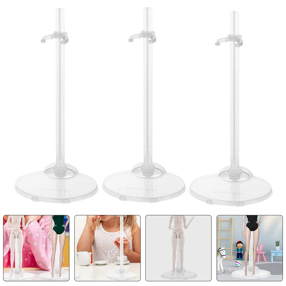 

10Pcs Portable Plastic Display Stand Holder Stable Support Frame for Figures Storage Desktop Organizing Rack Rack