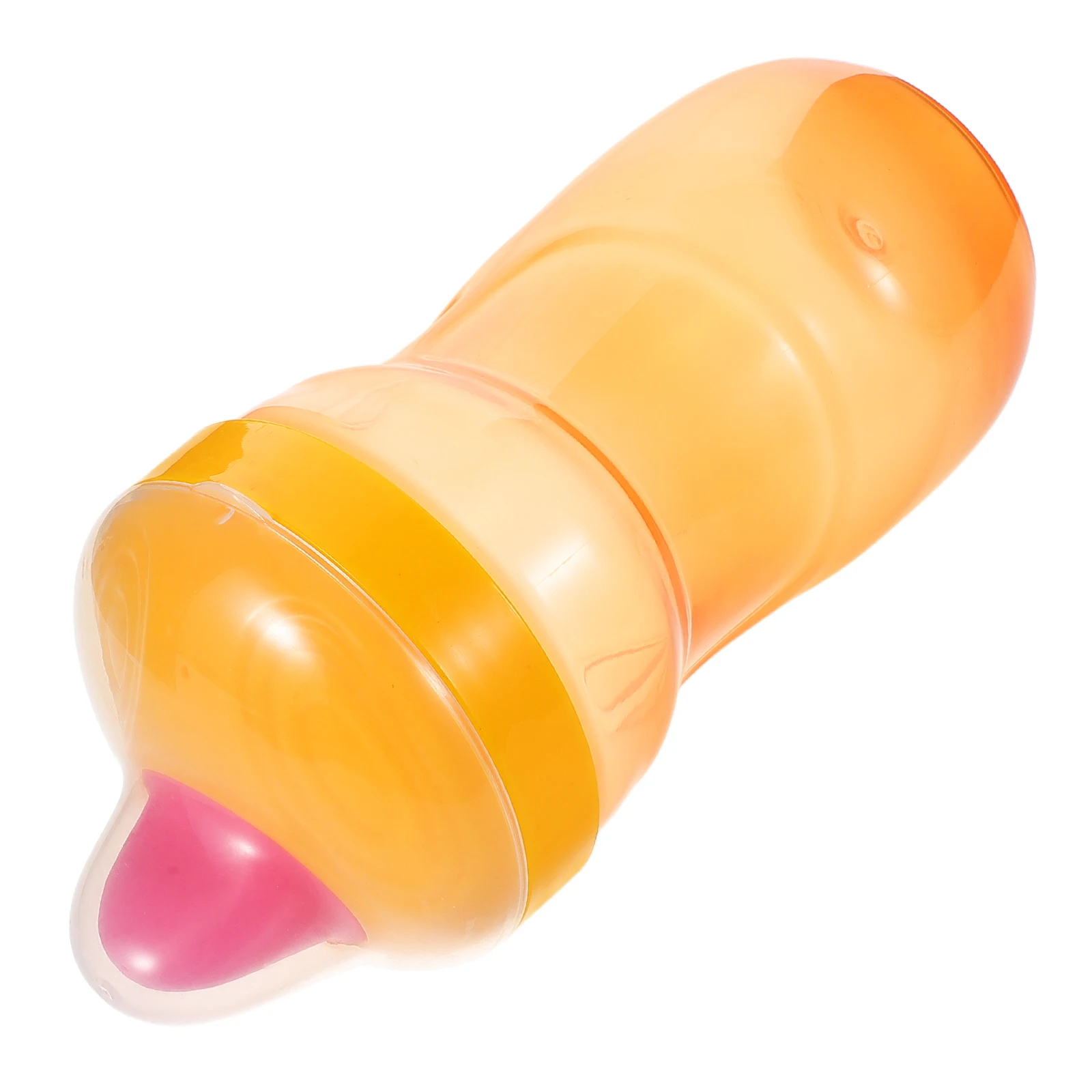 

Durable Toddler Sippy Cup Large Capacity NonSpill Baby Water Bottle Portable Lightweight Kids Drinking Cups Orange