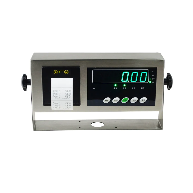 for B19P Stainless Steel LED with printer Weighing Indicator for Truck scales