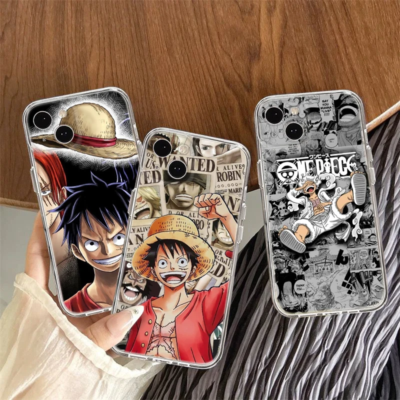 One P-Piece anime Soft Case for LG K71 K8 Plus K9 Lite Q510 K92 Q92 Stylo 6 7 V40 V50 V60  G9 X4 Q61 Q60