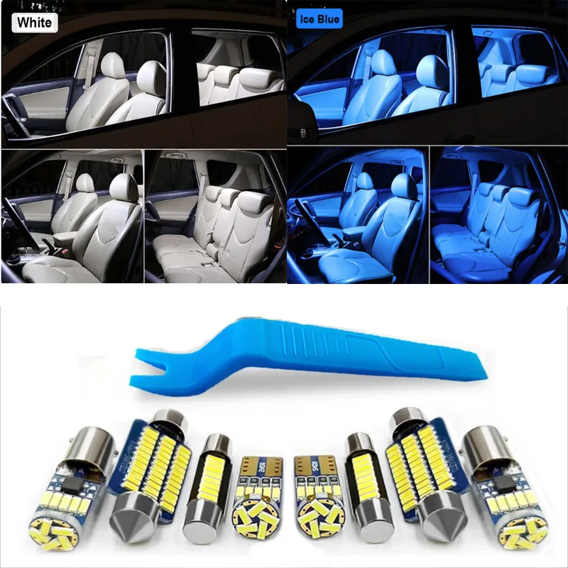 Canbus do BMW serii 1 3 5 E87 E81 F20 E46 E90 E91 E92 E93 E39 E60 E61 F10 F11 E38 E65 E66 Zestaw oświetlenia wewnętrznego LED do samochodu