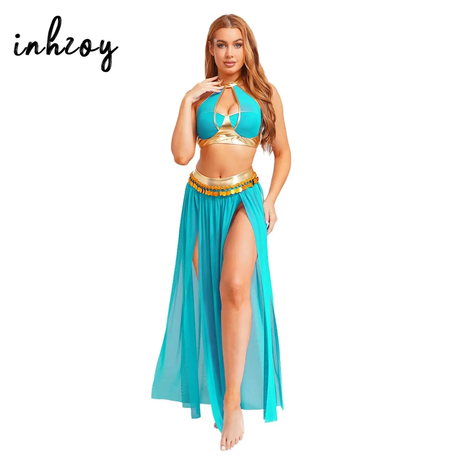 Thumbnail 2 - #14 Budget Belly Dance Costume Skirt and Top Sets for Smart Shoppers