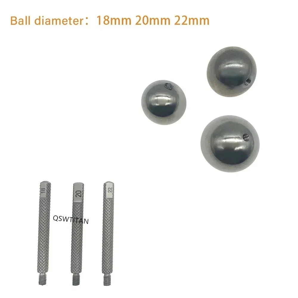Medical Ophthalmic Micro Instruments 1pc Eye Socket Measuring Ball Eye Depression Measuring Device Pet Surgical Instruments