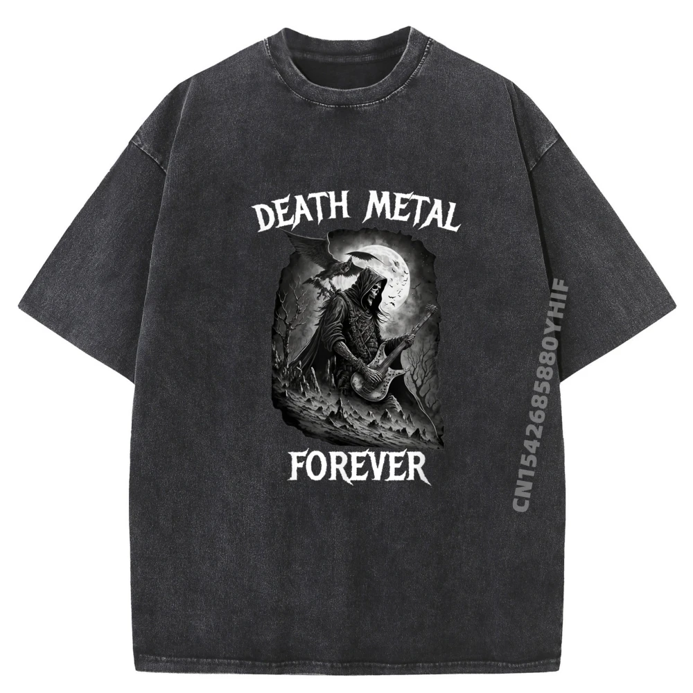

Mens Graphic Tees Forever Designer T Shirt Men High Quality Printed Tees Mens Vintage Washed Shirt Gothic Style