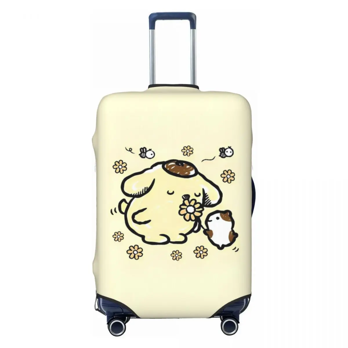 

Плакат с рисунком Pom Pom Purin, чехол для чемодана, круизная поездка, праздничные полезные аксессуары для багажа, защита