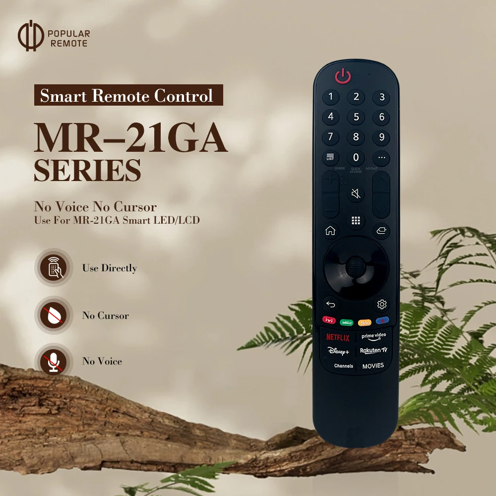 MR21GA for 2021Magic Remote NO Pointer NO Voice Function Replacement for MR21 UHD OLED QNED NanoCell 4K 8K Smart TV