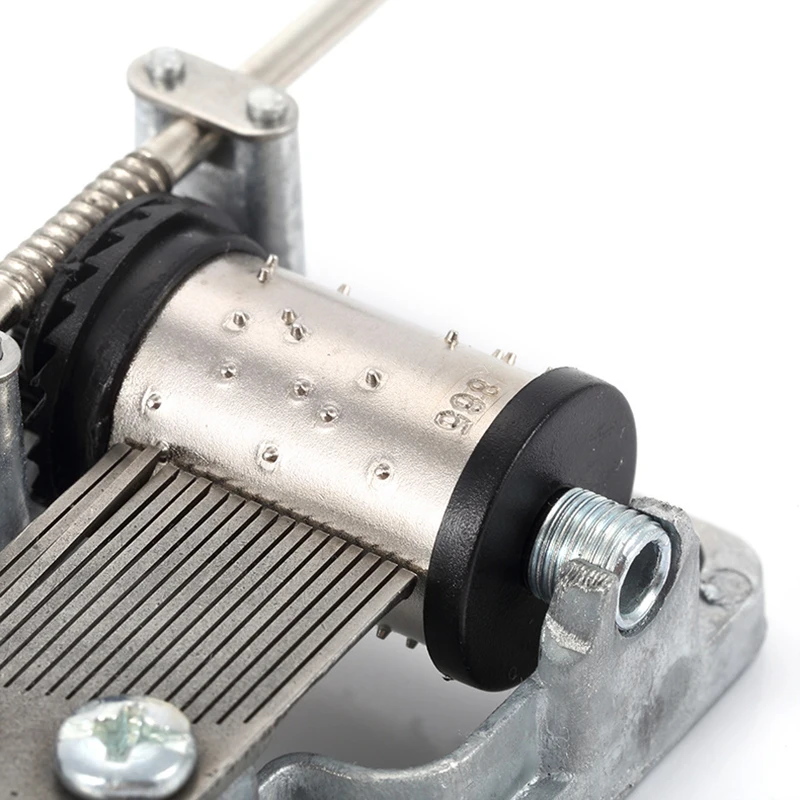 Handgekurbelte Spieluhr Bewegung Metall Rocker Mini Diy Geschenk Musik mechanische dekorative Sammlerstücke für Freundin Freundin – Detail 7