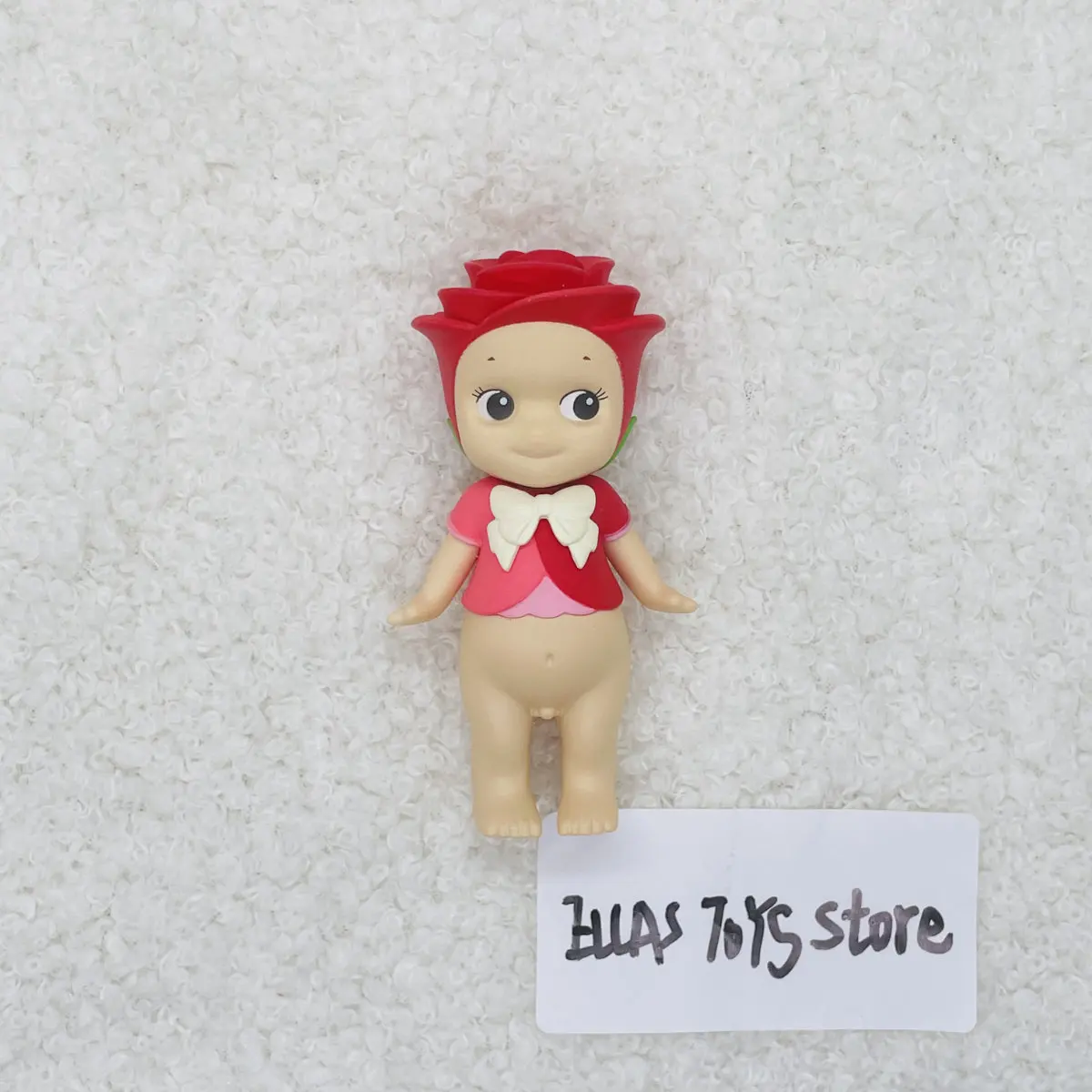 소니 엔젤 미니 피규어 2018 발렌타인 데이 시리즈 상자 없음 가방 없음 블라인드 박스 싱글 로즈 부케 박스 SAS65334