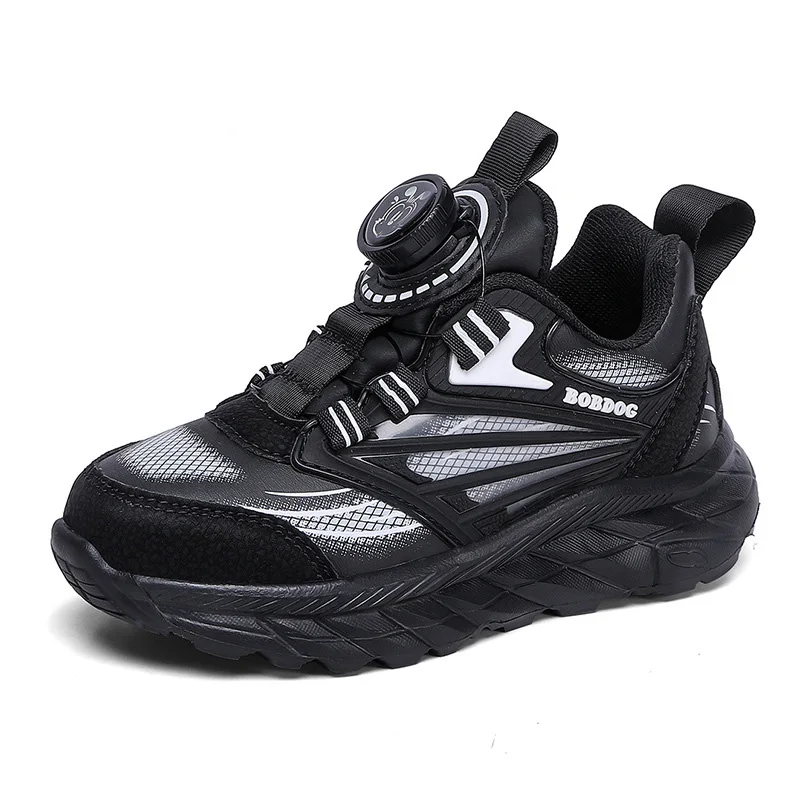 

Boys' Sports Shoes Autumn and Winter New Children's Leather Cotton Plush Warm Running Shoes Boys' Casual Sneakers