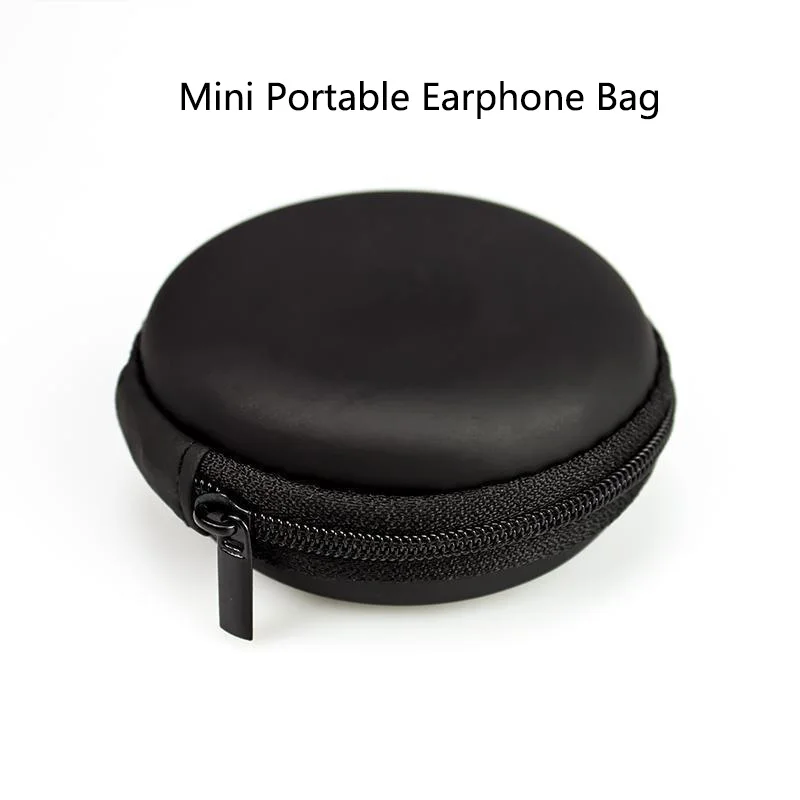 Earphones Storage Bag for Airpods Earpods Headphone Ear Pads USB Cable Hard Bag Zipper Pouch for KZ BA10 AS10 ES4 Accessories