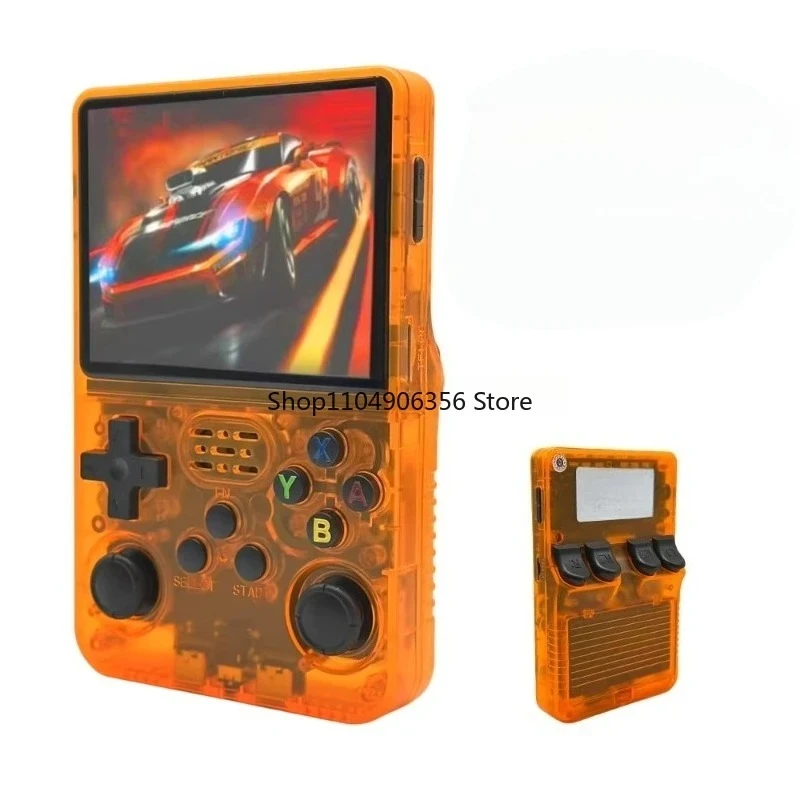 For Arkos R36S 2.0 3.5 inch retro handheld game console with open source Linux 64gb PSP N64 pocket video handheld game console