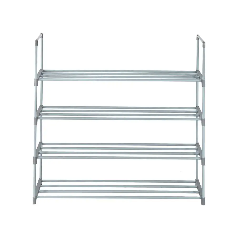 

8-Tier Metal Shoe Rack, Stackable Shoe Tower, Shoe Storage Organizer Metal Cabinet Durable Multifunctional Shelf For Living