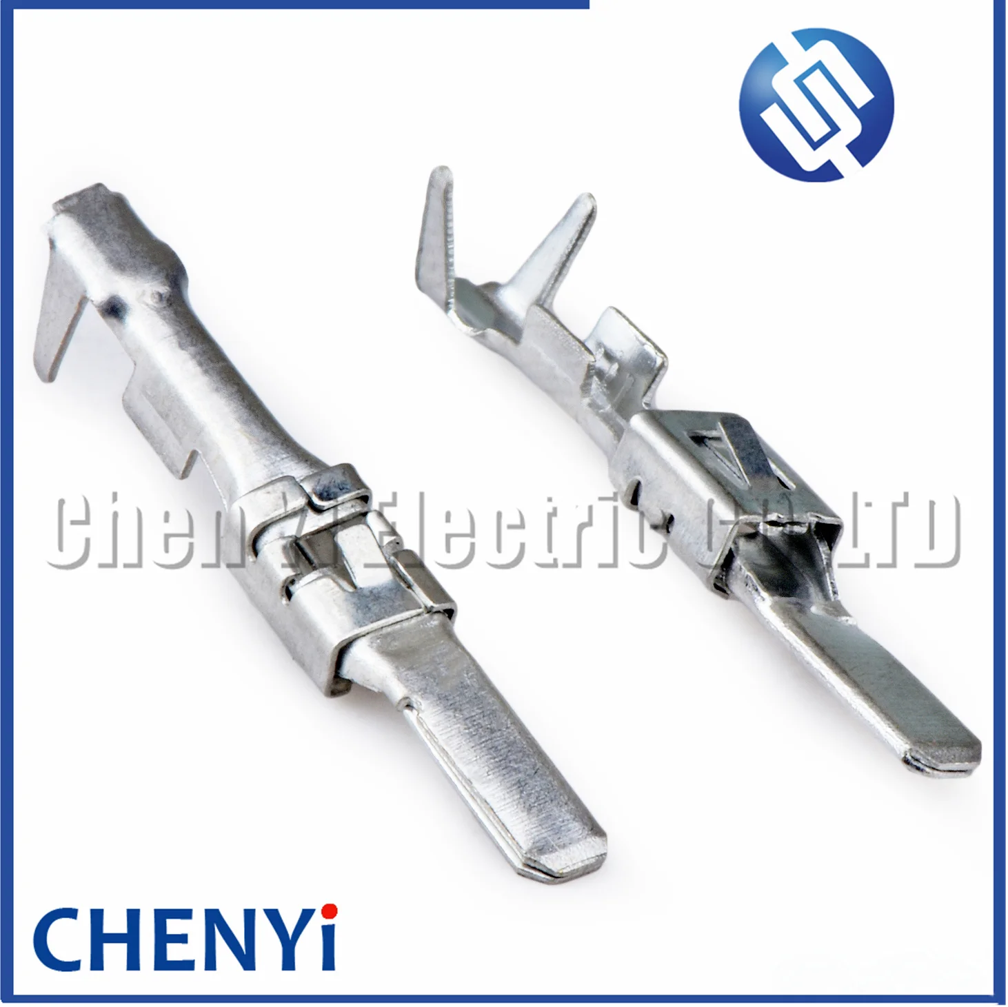 50 Pcs 2.8mm series male loose Pin unsealed Wire Crimp Brass tin plating terminals 962883-1