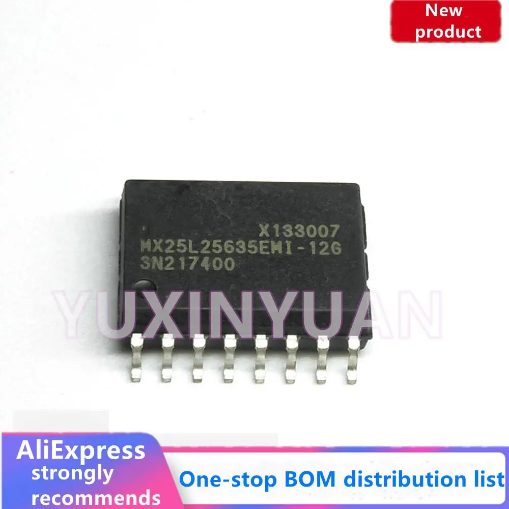 10PCS MX25L256 MX25L25635EMI-12G  SOP16