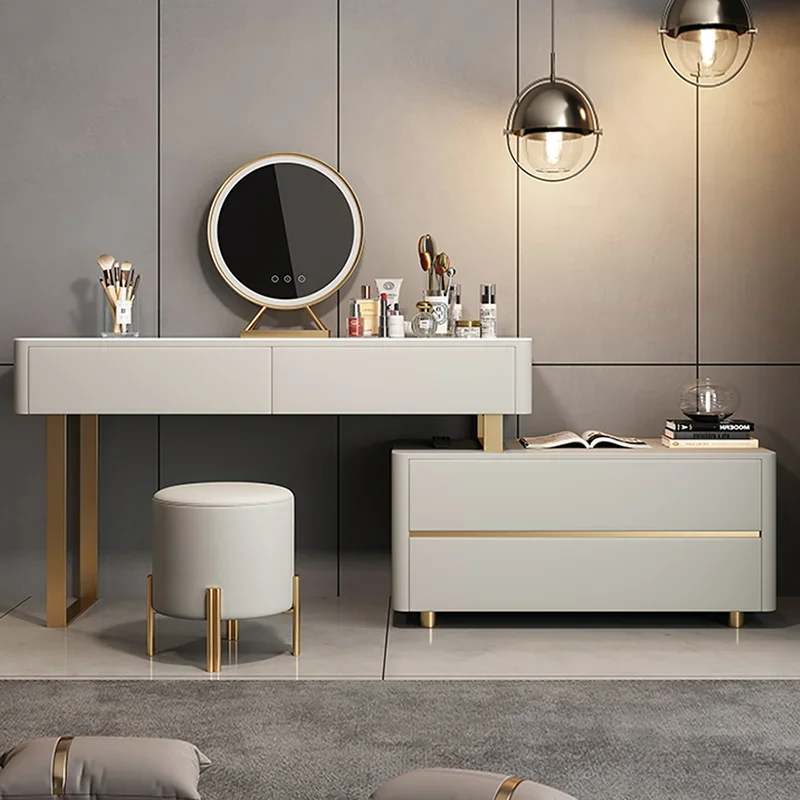 

Modern Mirror Dressers Standing Toilet Luxury Study Nordic Jewelry Organizer Dressers Drawers Comodas Con Cajones Furniture HDH