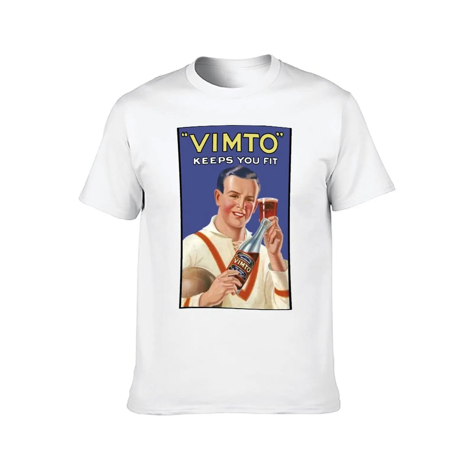 Vimto Squash Cordial English Vintage ad T-Shirt anime t shirts oversize funny t shirts dark humor g man t shirts for men T-Shirt