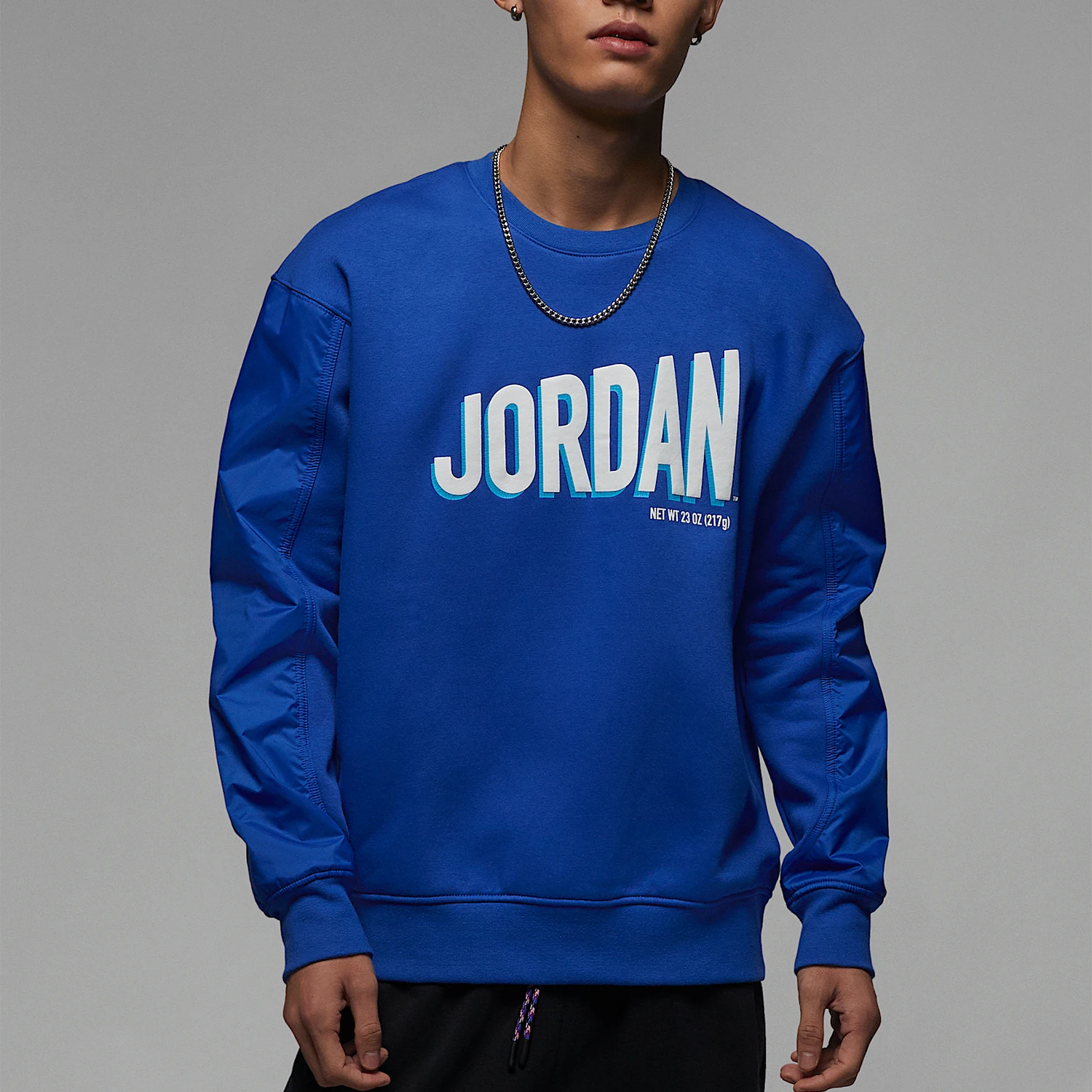 

Оригинальная мужская флисовая толстовка Nike JORDAN свободного кроя для повседневного спорта DV7589-480