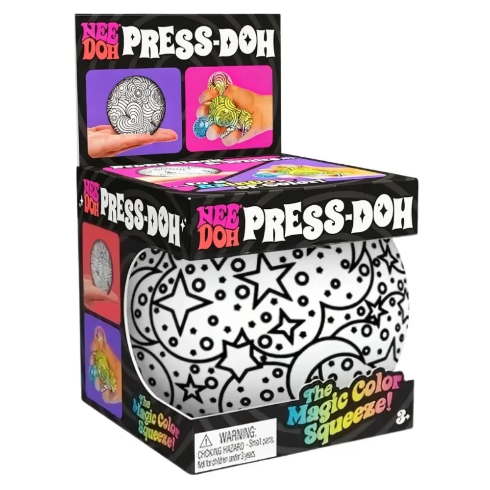 Neue NeeDoh Fuzz Ball Serie Desktop-Dekorationsstück zur Stresslinderung, geeignet für Stressabbau, weicher Stressball als Geschenk. – Detail 14