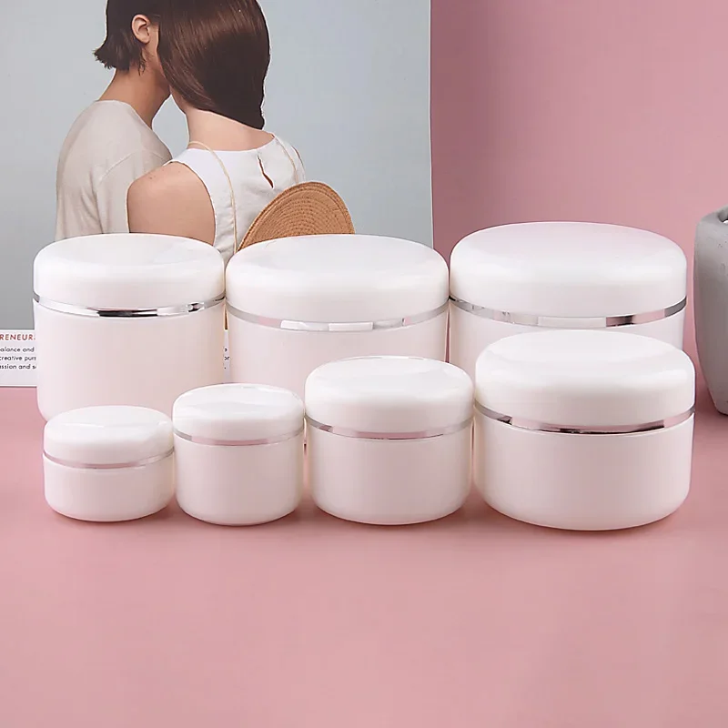 10Pcs 20g/30g/50g/100g/150g Creme Kosmetische Gläser Verpackung reise Nachfüllbare Flaschen Lotion Kunststoff Lagerung Container косметика