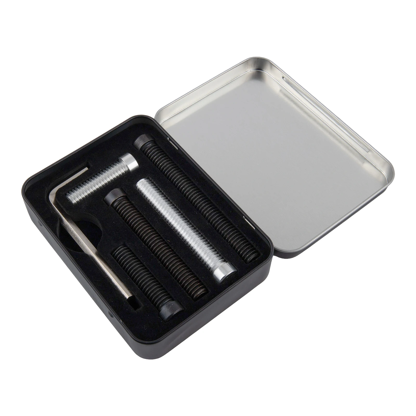 Bulloni per stecche da biliardo Pesi metallici da 5 pezzi per stecche da biliardo FURY con scatola di immagazzinaggio facile da trasportare e strumenti di installazione