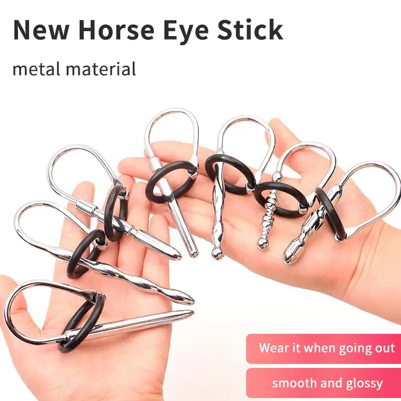 Metal Urethral Massage Stick Sounds for Prostate Masturbation Men's Adult Sex Toy Dick Urethral Exploration G-Spot Stimulator view 6