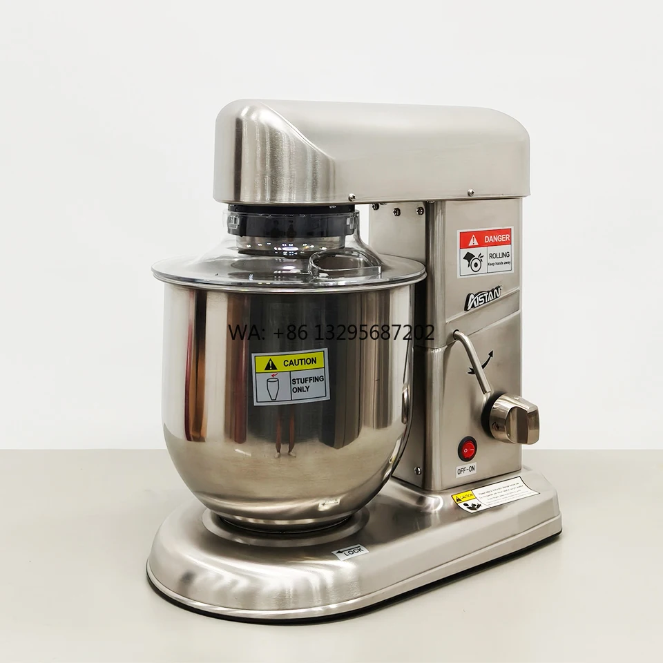 

AST-B7S Коммерческий миксер на подставке для еды мощностью 500 Вт с крючком для теста и венчиком для универсального смешивания