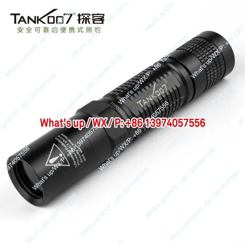 TANK007 Explorer L03C Purple Light Flashlight Strong Light Rechargeable Porcelain Identification 365nm