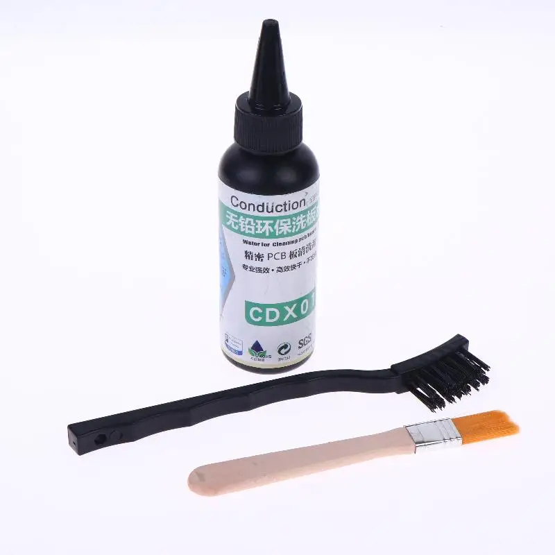 New 3Pcs Fast Drying 100ml PCB Motherboard Cleaner Liquid Multifunctional Effective Electronics Cleaning Agent Contact Cleaner - view 4
