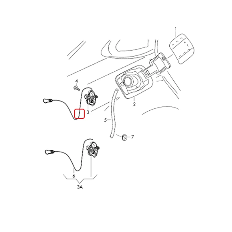 Trunk Lock Actuator Motor Tailgate lock 4L0862153D for Audi A1 A3 A6 C7 Avant A7 Q3 Q7 RS5 4L0 862 153D 4L0 862 153 D