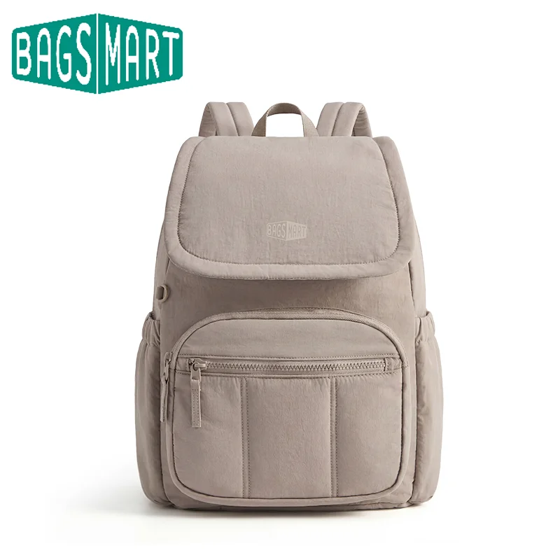 BAGSMART 13 14-calowy plecak na laptopa Wysokiej jakości torba codzienna dla kobiet Lekki plecak na komputer dla studentek Tornister dla dziewcząt