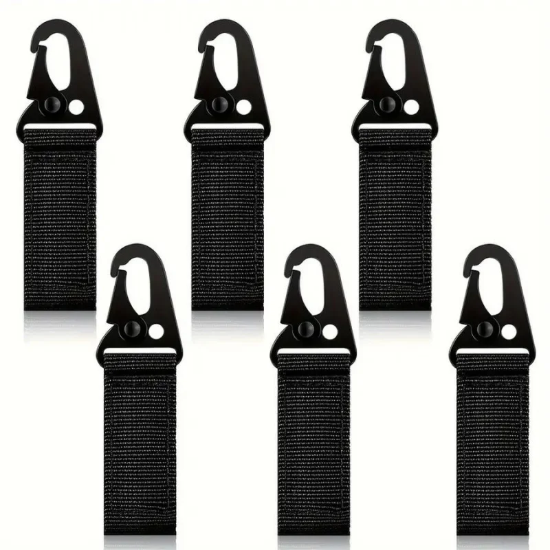 Outdoor Keychain Buckles Eagle Beak Design Outdoors Nylon Webbing Buckle Carabiner Molle Belt Clip Key Buckle for Outdoor Sports