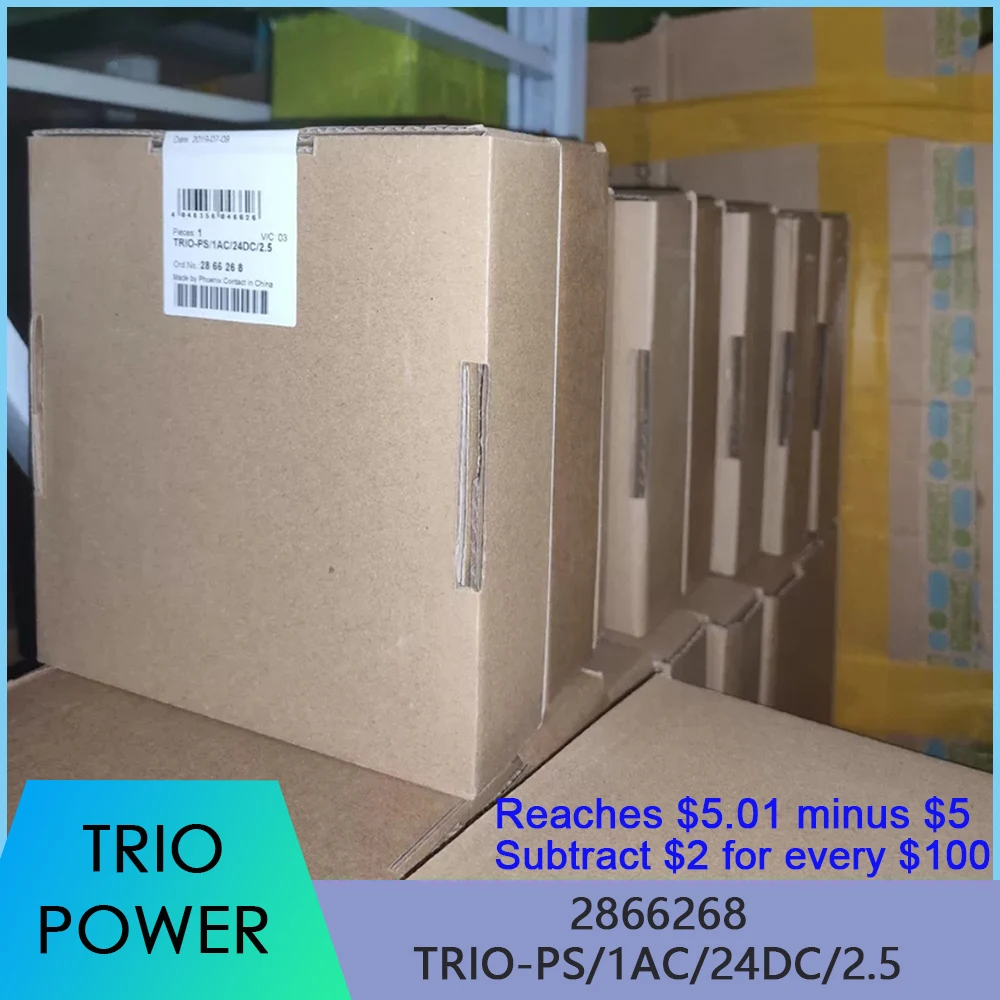 High Quality 2866268 TRIO-PS/1AC/24DC/2.5 TRIO POWER 24VDC/2.5A For Phoenix Switching Power Supply Fast Ship