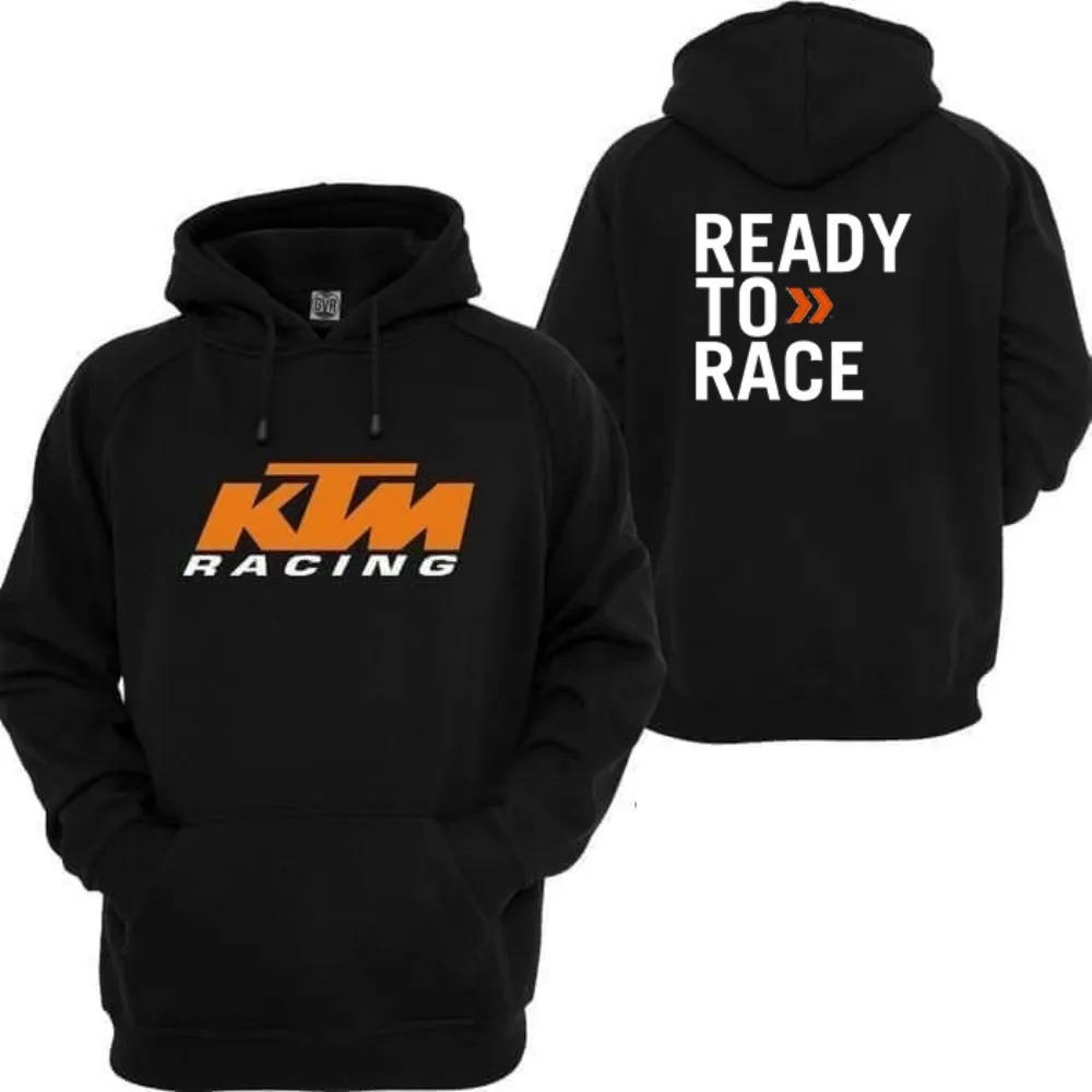 Moletom Masculino KTM Estampado: Nova Moda, Jaqueta Casual Esportiva para Motociclismo e Corrida, Roupa Esportiva de Outono