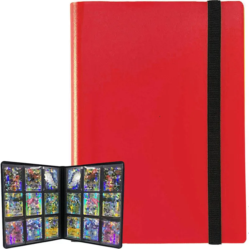 160/360/480/540 Kaarten Capaciteit Zakhouder Bindmiddelen Albums Voor Game Card Boek Mouw Houder Grote capaciteit Kaart Bindmiddel Notebook - afbeelding 2
