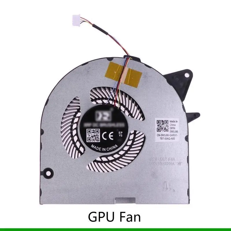 

U55C Laptop CPU GPU Radiator for DC 5V 0.5A 4 pin 4-wires for Legion Y7000P