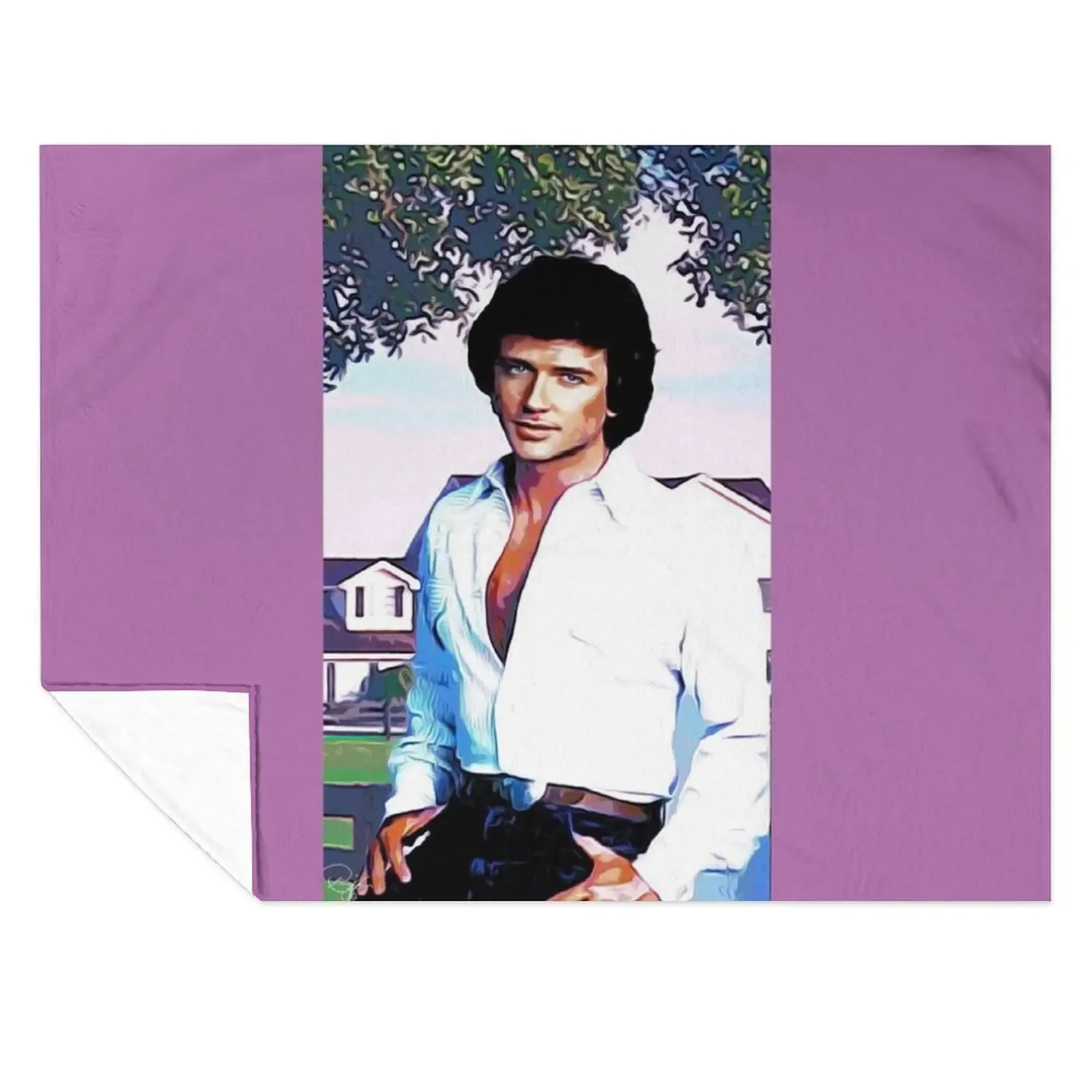 

BOBBY EWING - DALLAS Throw Blanket Weighted valentine gift ideas warm for winter Designers Blankets