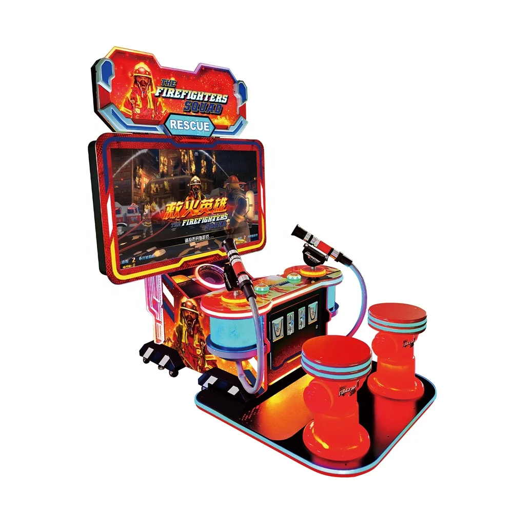 Indoor Coin Operated Amusement Water Shooting Arcade Video Game Machine