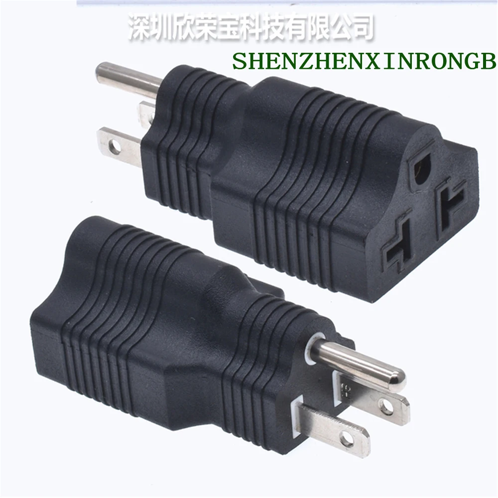 USA US Male to NEMA 5-15P 5-20P 6-15P 6-20P Female American Socket 2Pin to 3Pin Plug AC Power Adapter Industrial Connector